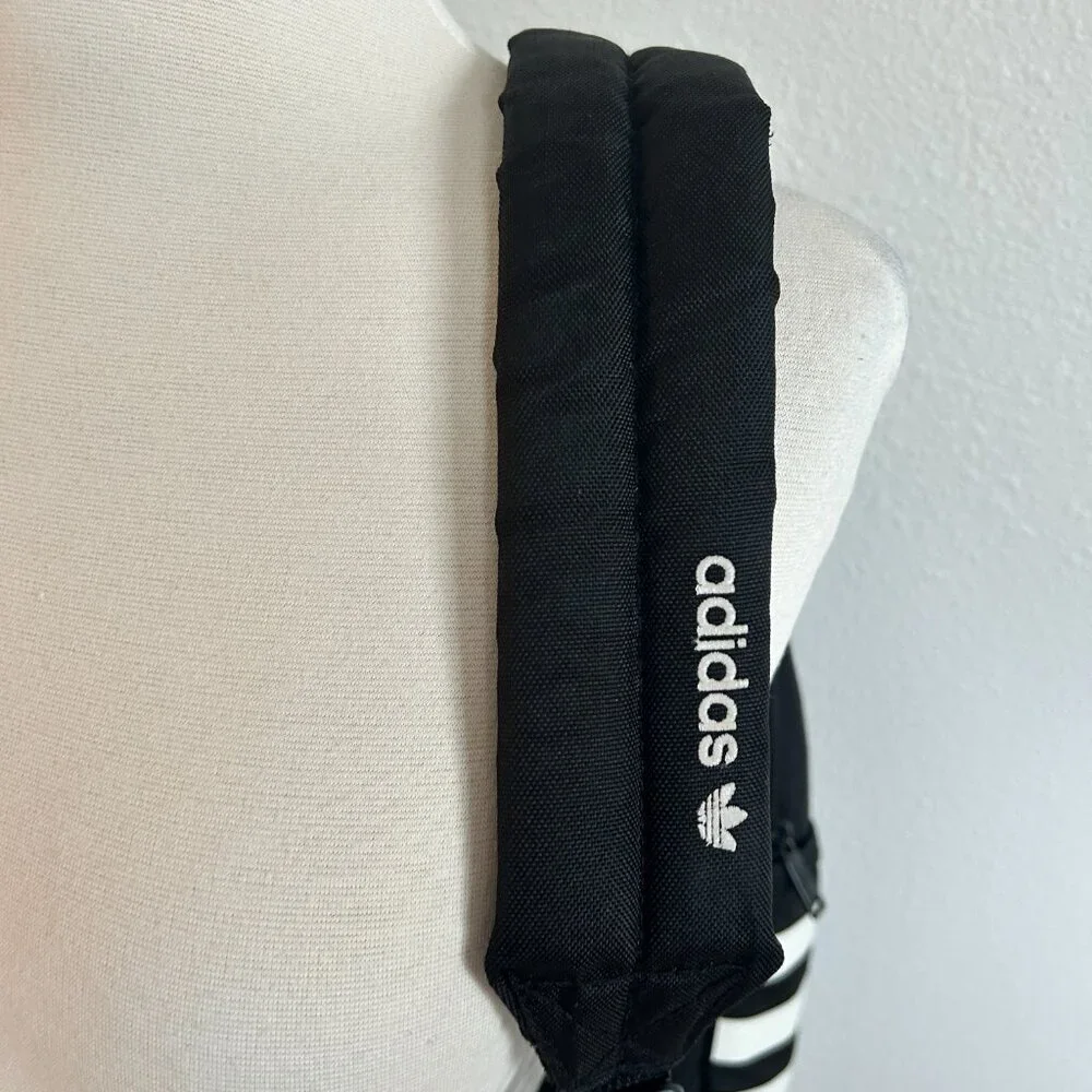 Adidas Original Classic Backpack Black Unisex School Travel